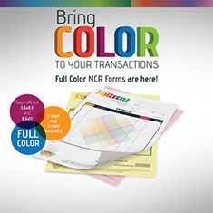 Full color business forms