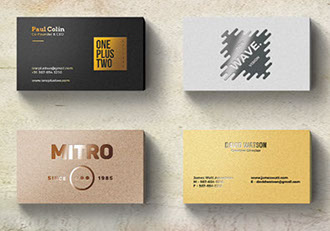 The ultimate source for raised ink business cards