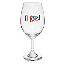 Custom white wine glasses